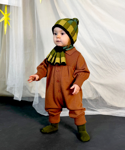 Artist Romper - Sandalwood