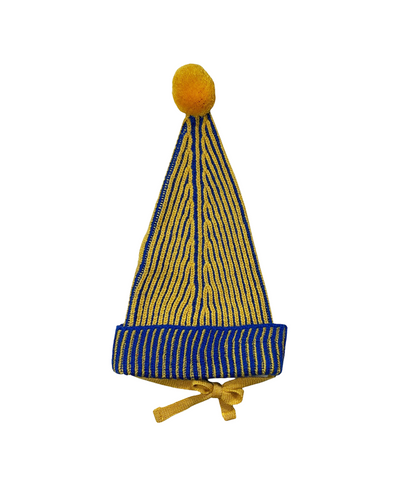 Jester Hat - Sapphire/Gold