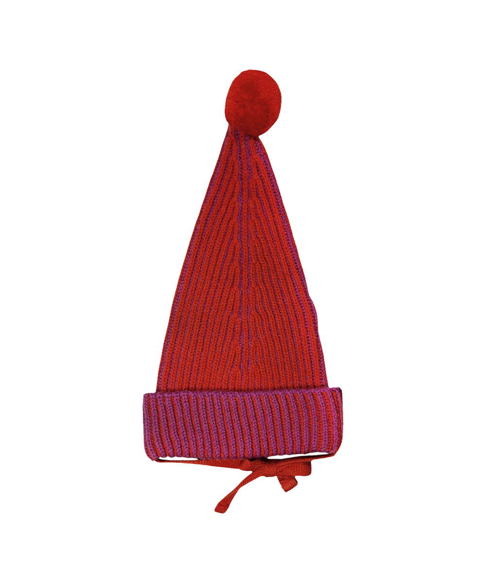 Jester Hat - Violet/Redcurrant
