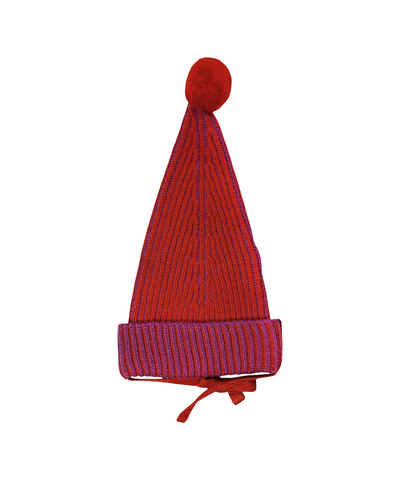 Jester Hat - Violet/Redcurrant