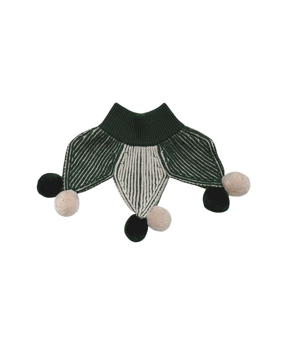 Jester Collar - Ivy/Almond
