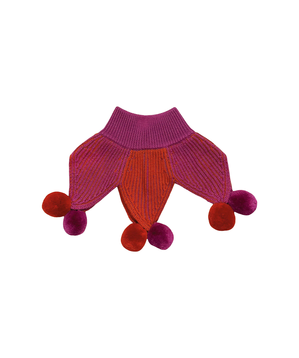 Jester Collar - Violet/Redcurrant
