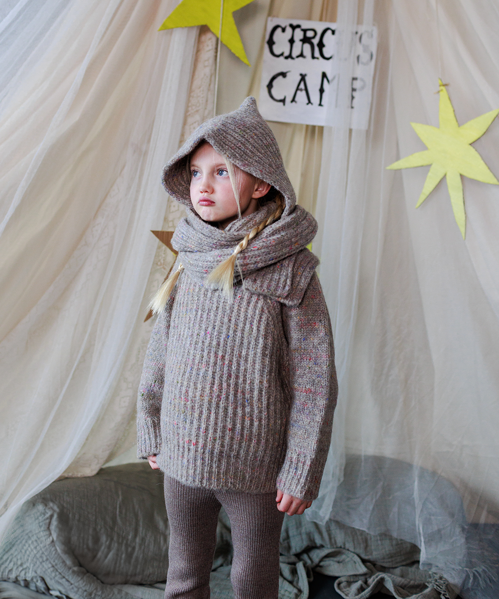 Moya Hooded Scarf - Puddle