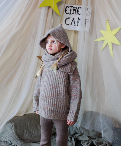 Moya Hooded Scarf - Puddle