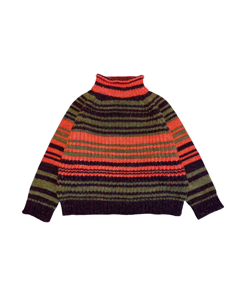 Moya Pullover - Multi Stripe