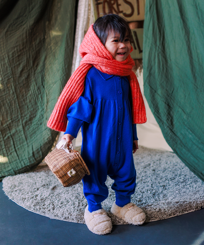 Moya Hooded Scarf - Blaze