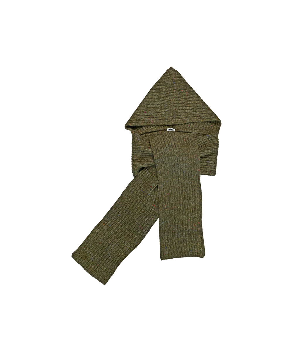 Moya Hooded Scarf - Nettle