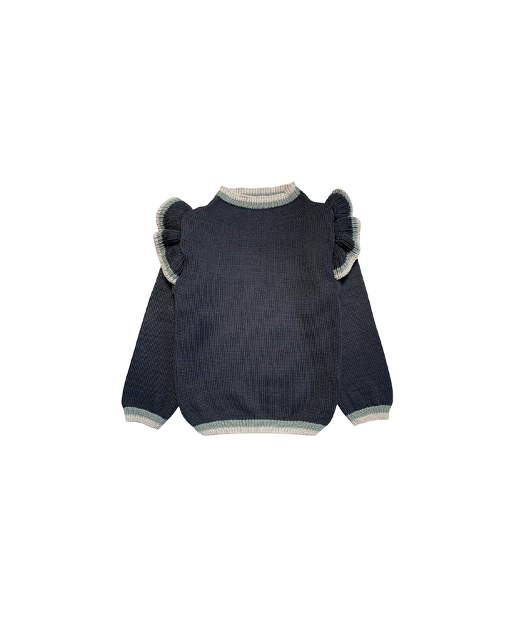 Delyth Pullover - Slate Grey