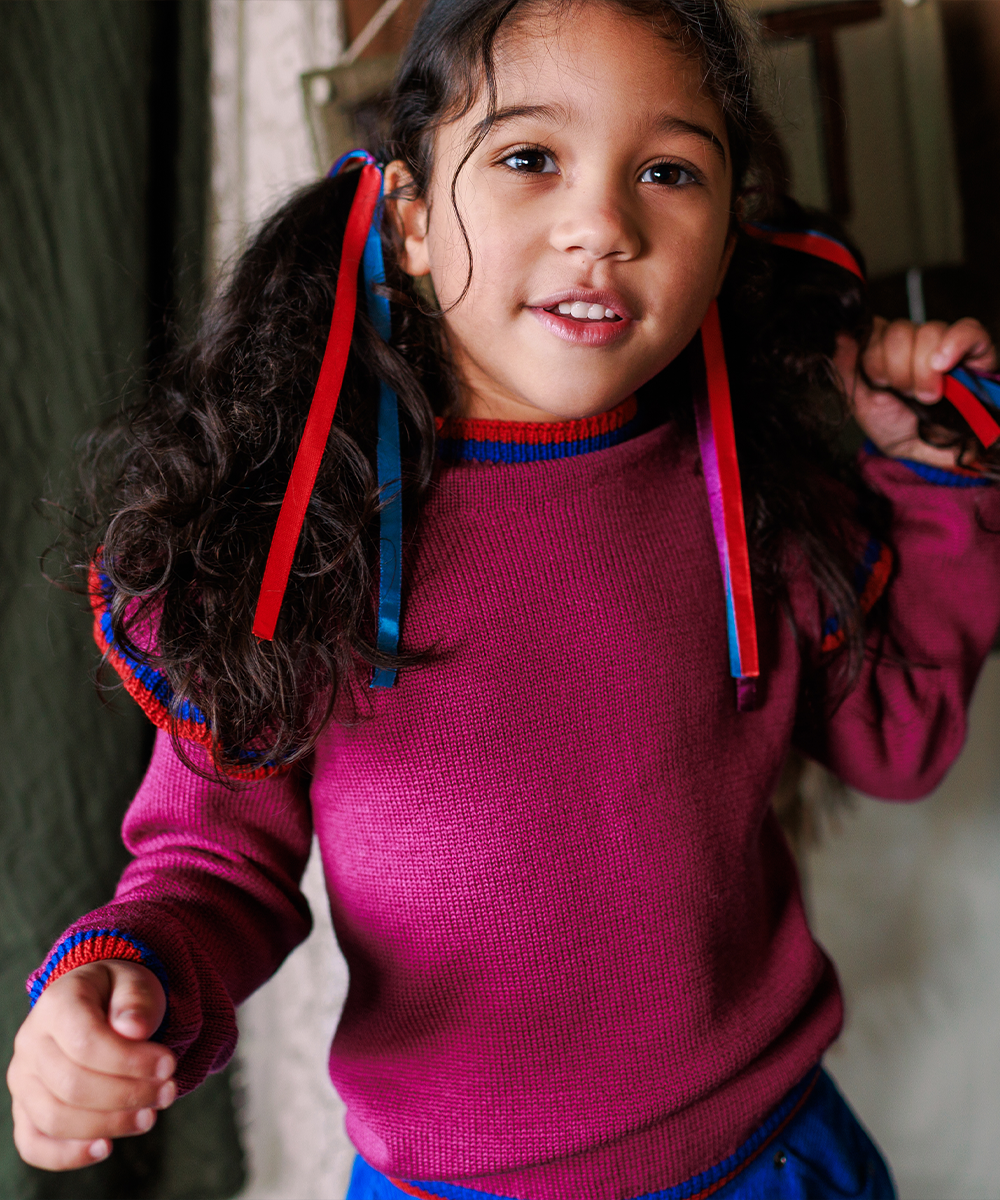 Delyth Pullover - Violet