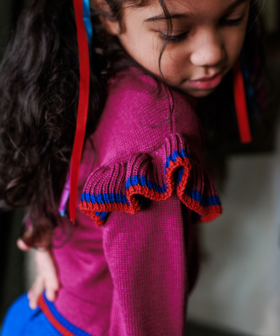 Delyth Pullover - Violet