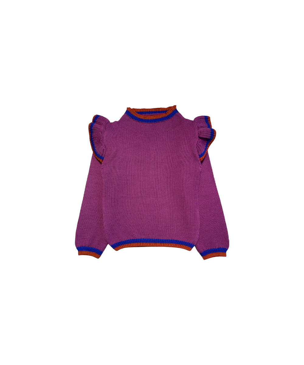 Delyth Pullover - Violet
