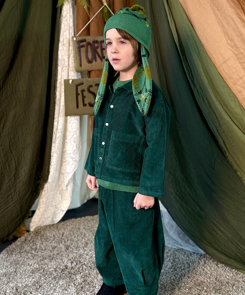 Cord Pants - Emerald