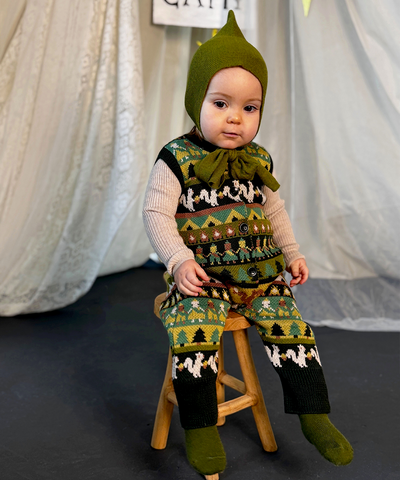Scout Camp Romper - Multi
