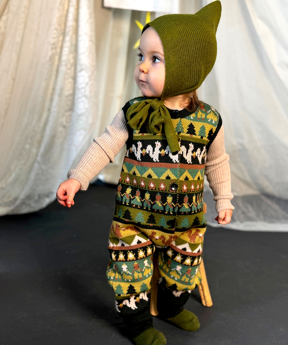 Scout Camp Romper - Multi