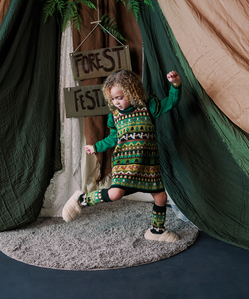 Scout Camp Dress - Multi