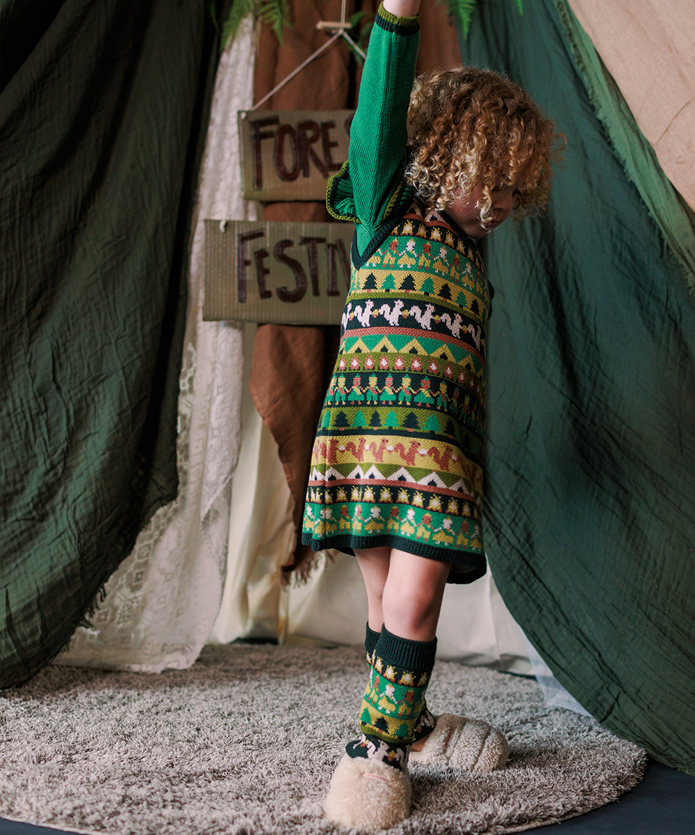 Scout Camp Dress - Multi