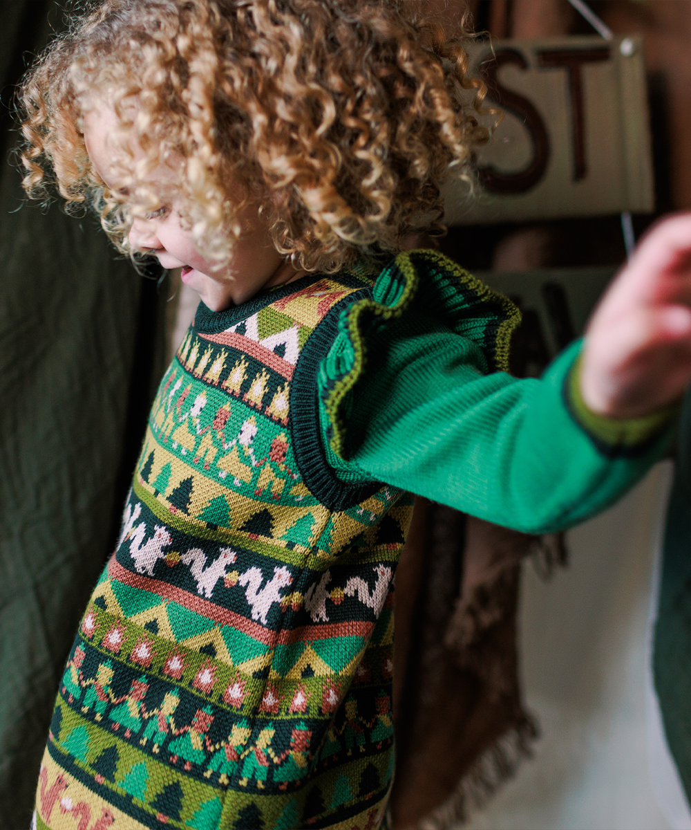 Delyth Pullover - Malachite