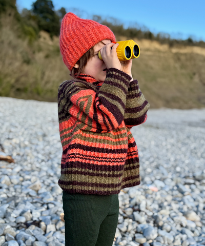 Moya Pullover - Multi Stripe