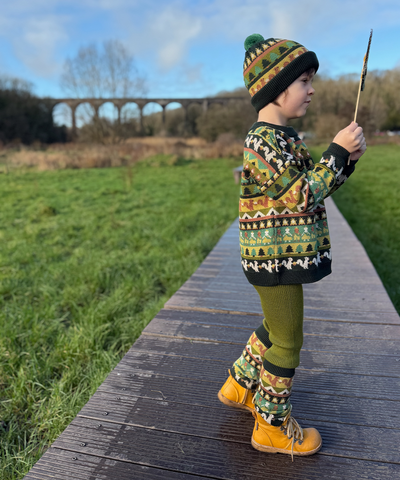 Scout Camp Leg Warmers - Multi