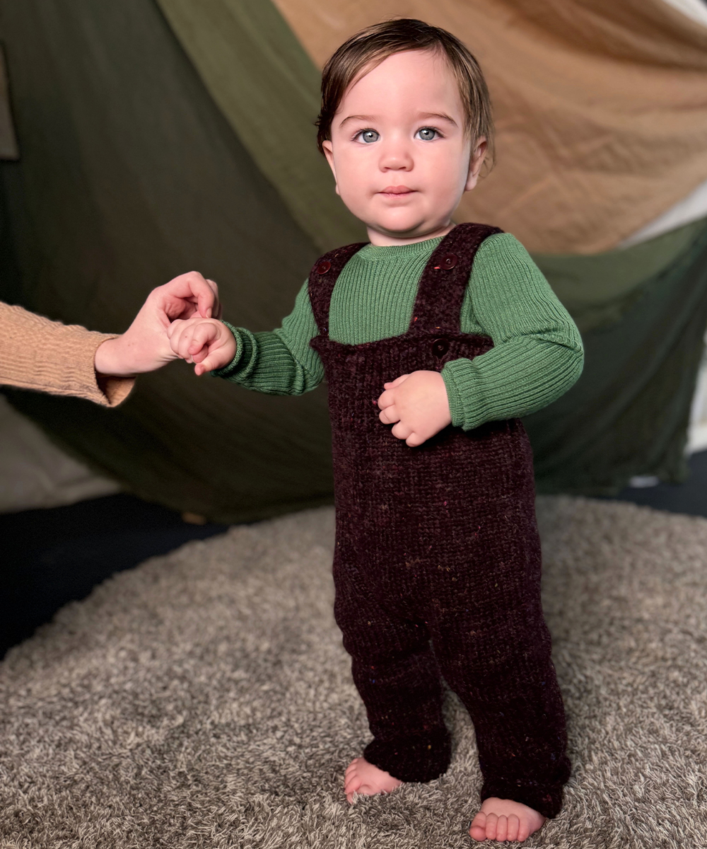 Moya Dungarees - Fig