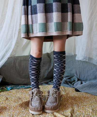 Sêr Long Socks - Alpine Wolf