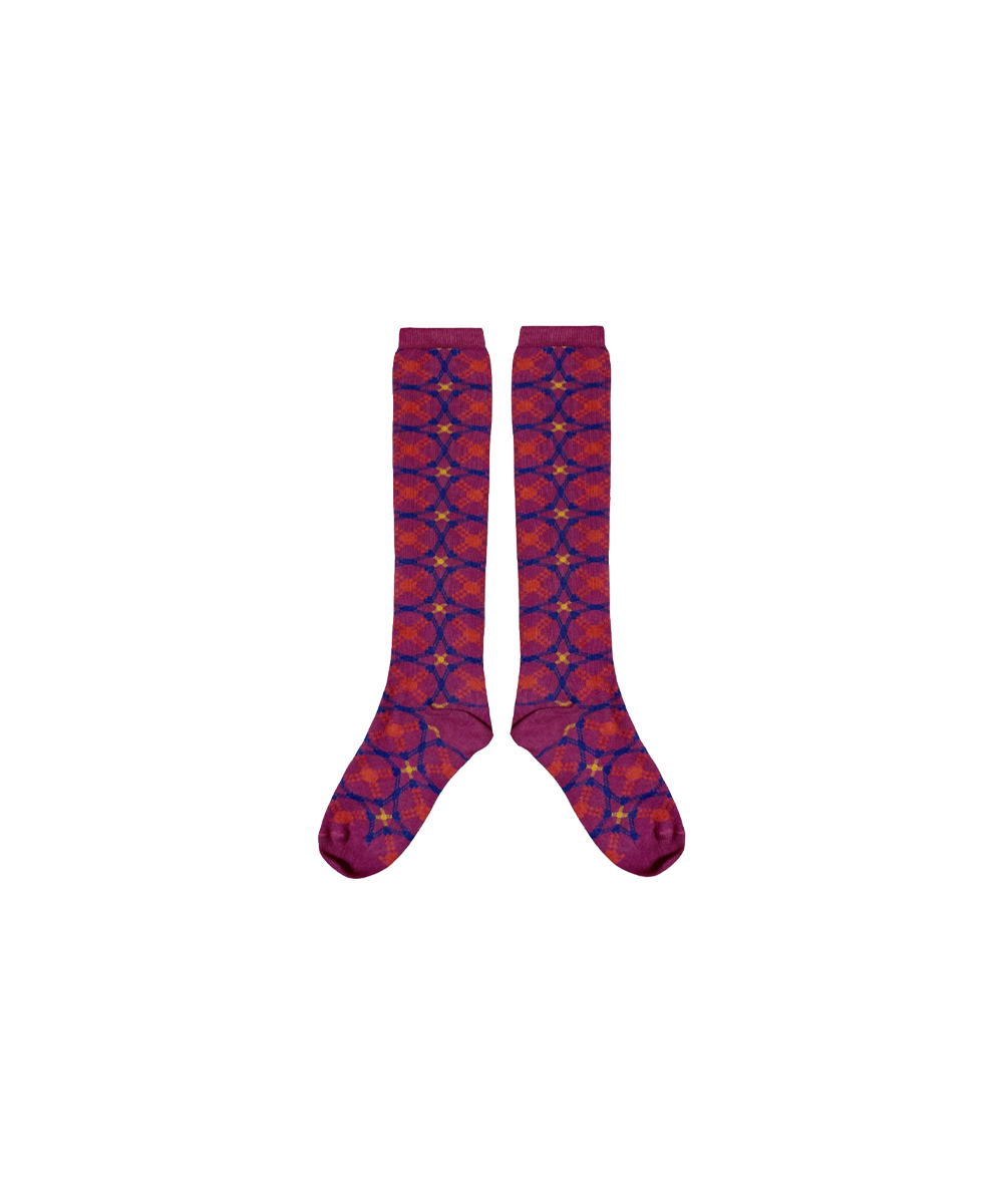 Sêr Long Socks - Violet Dream