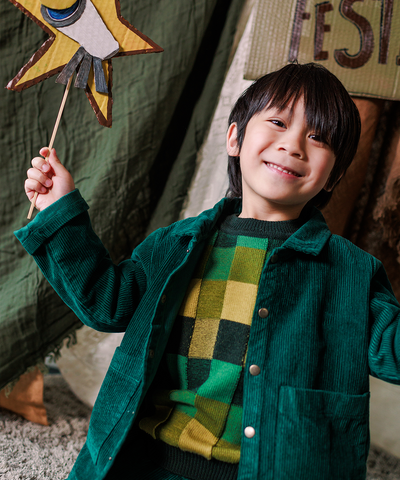 Cord Shirt - Emerald