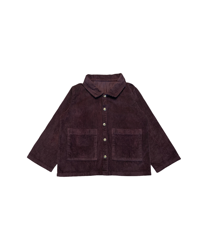 Cord Shirt - Raisin  - Organic Cotton