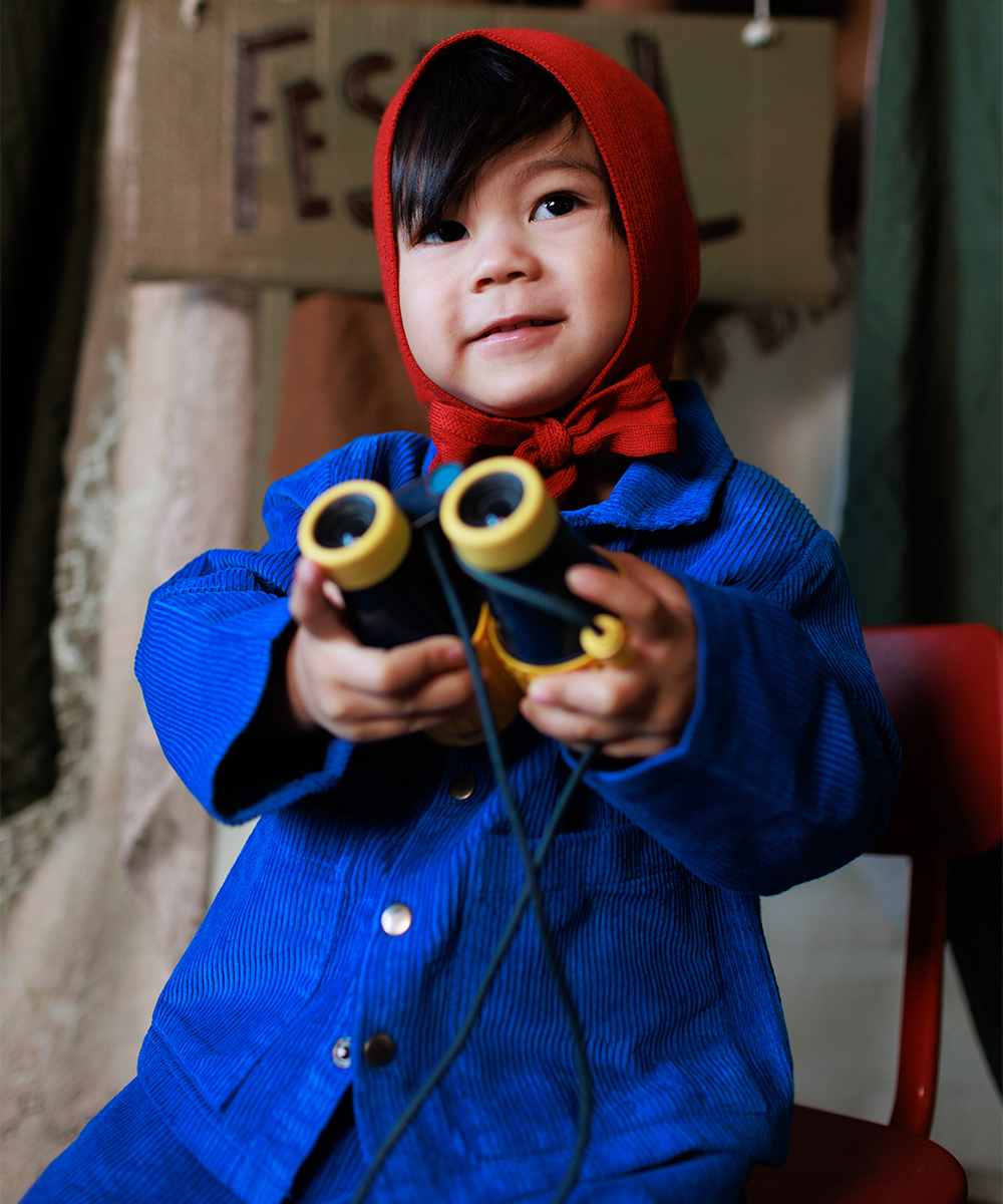 Cord Shirt - Electric Blue