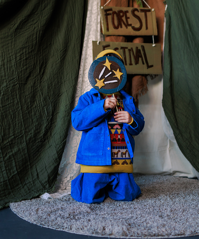 Cord Shirt - Electric Blue