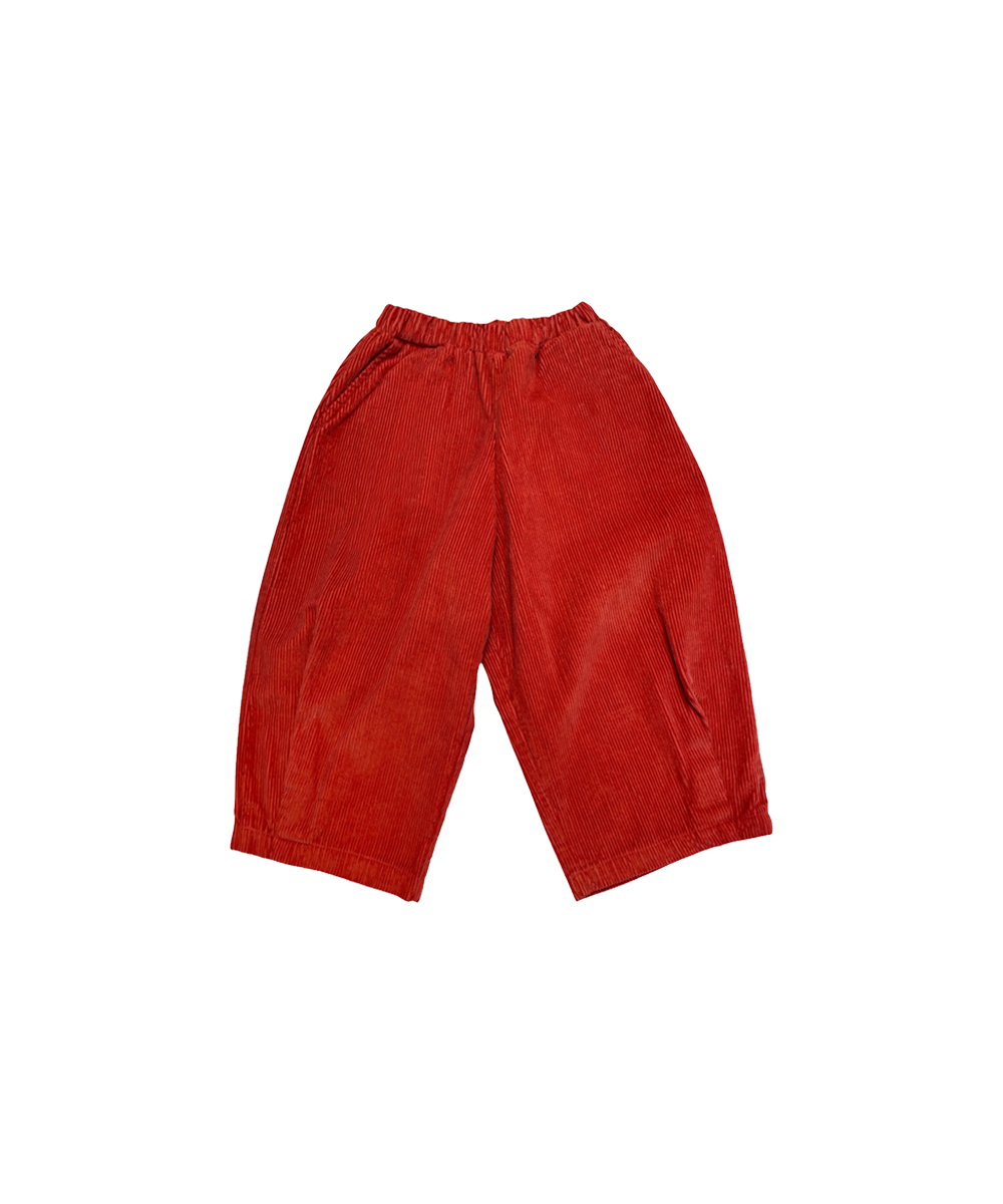 Cord Pants - Vermillion