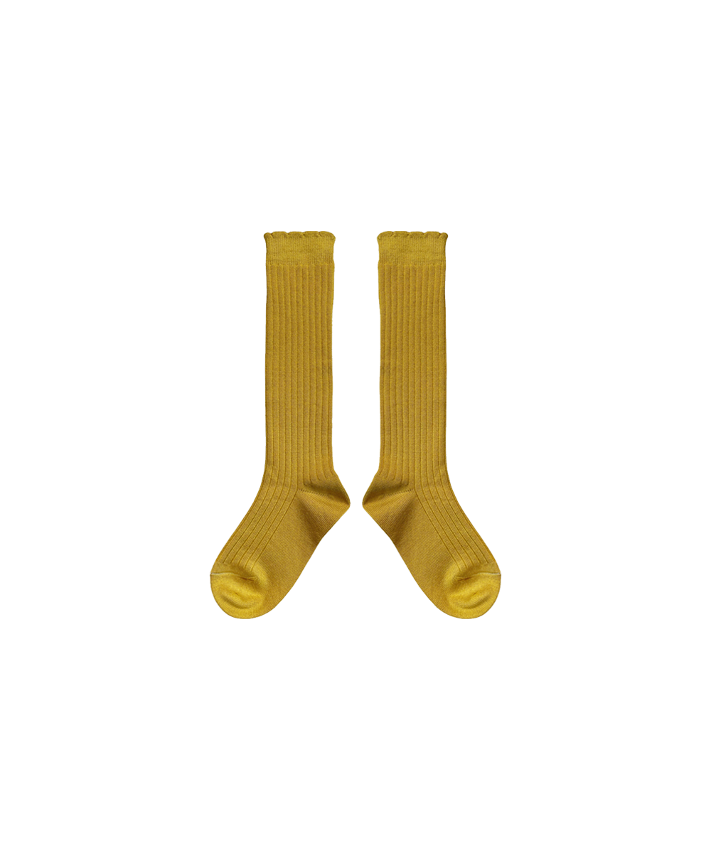 Long Merino Wool Socks - Xanthe