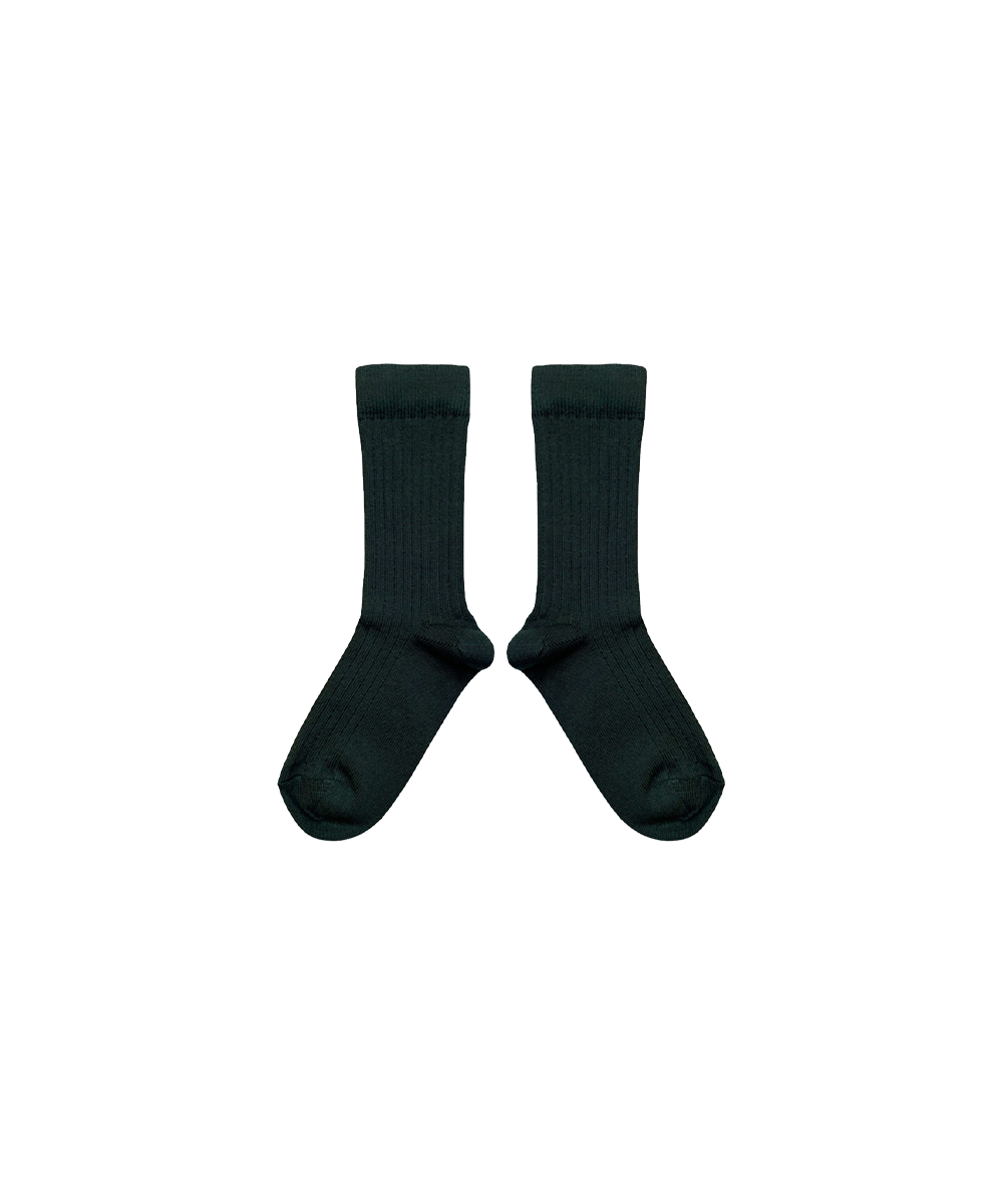 Short Merino Wool Socks - Ivy