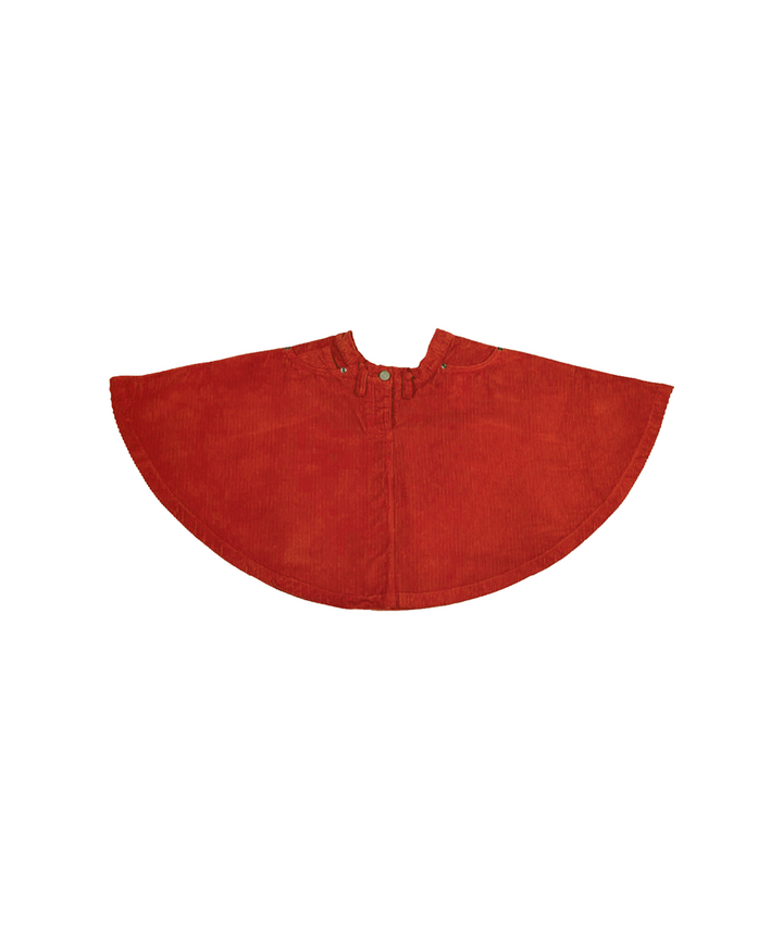 Cord Skirt - Vermillion  - Organic Cotton