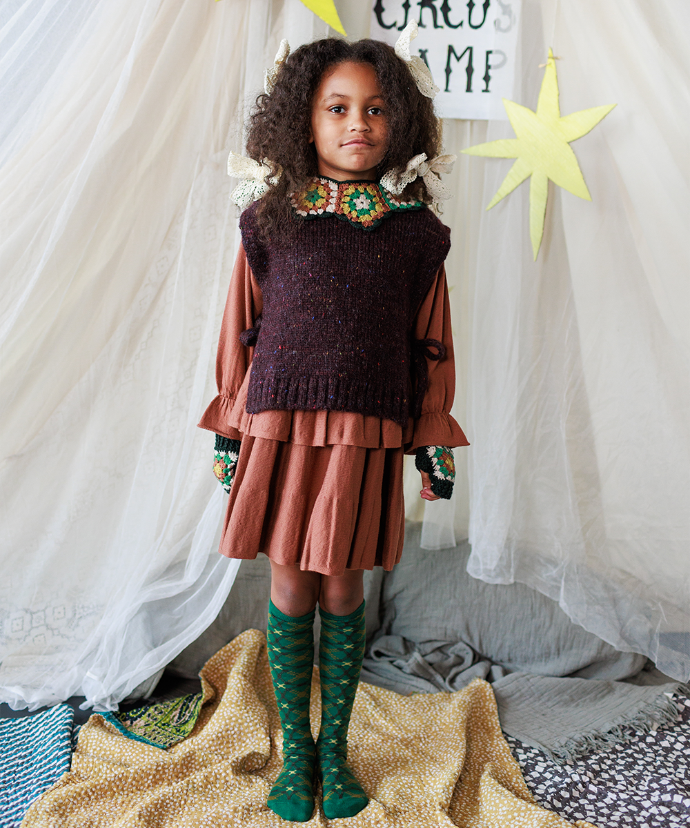 Baba Collar - Ivy Mix