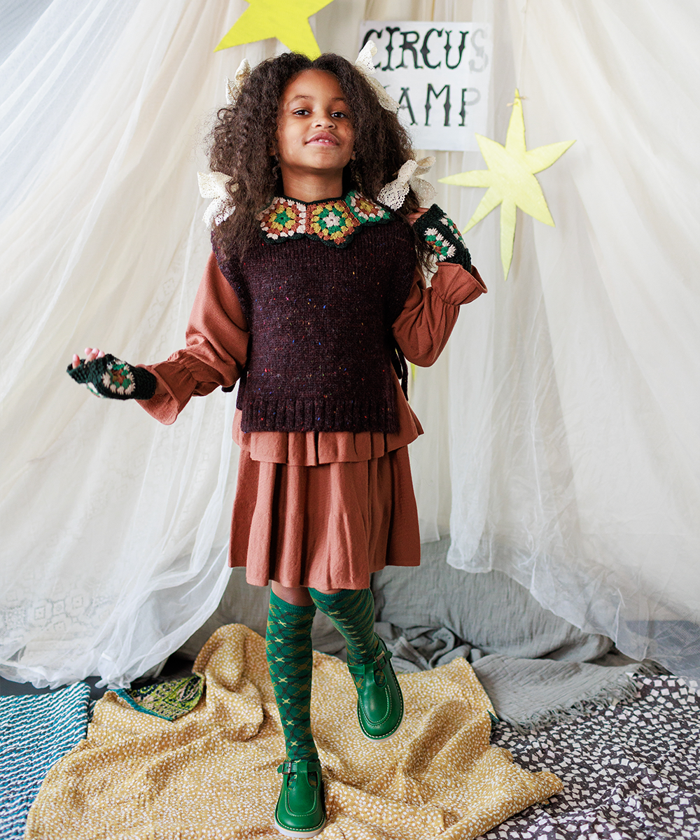 Baba Collar - Ivy Mix