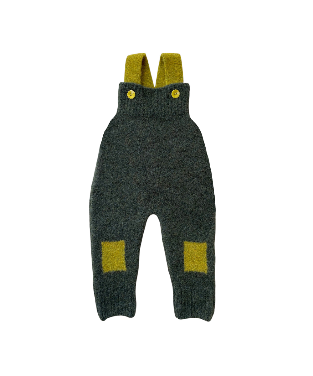 Teddy Romper - Spruce/Golden