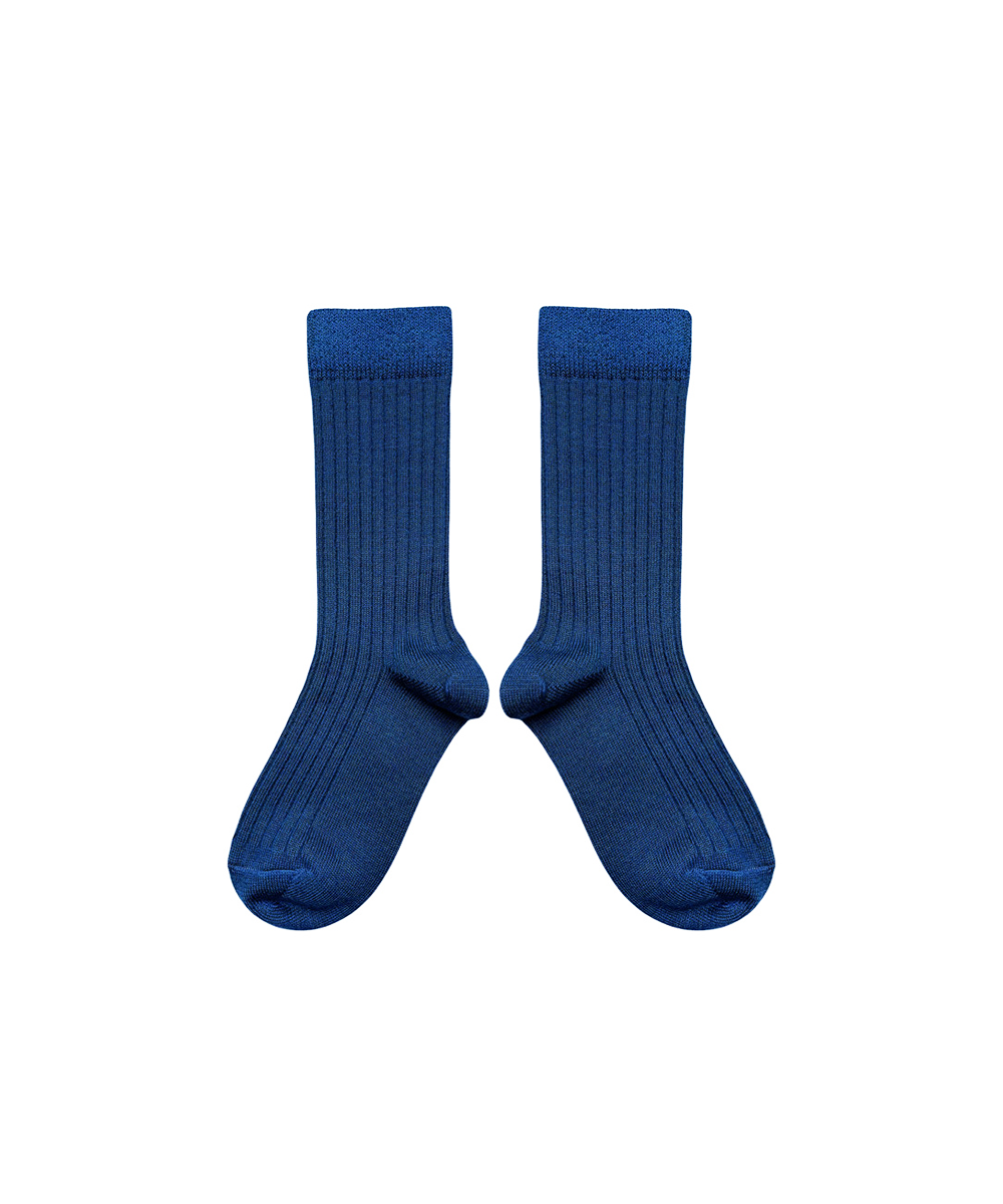 Short Merino Wool Socks - Deep Sea