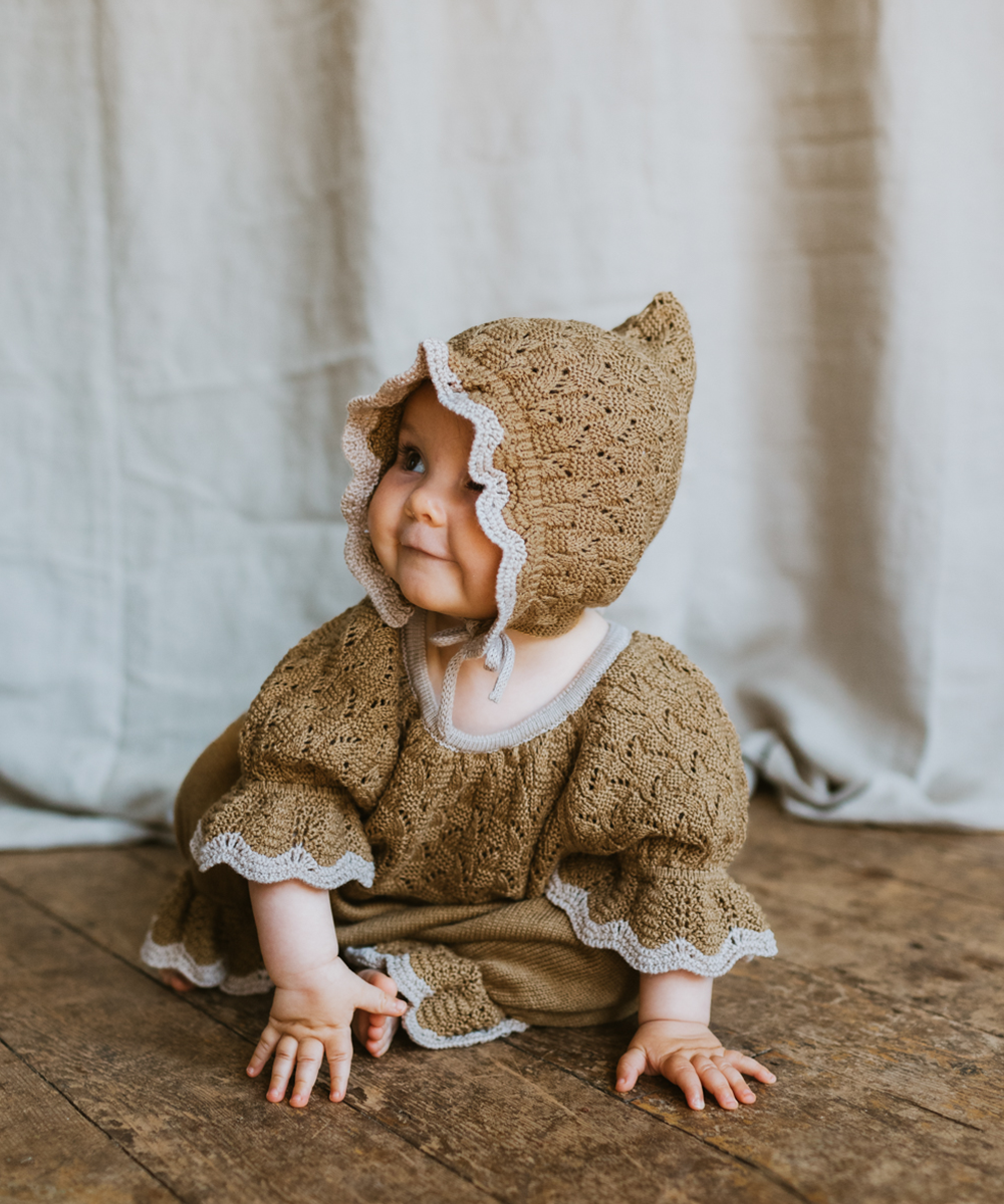 Mabli セット　EIRLYS ROMPER BONNET Mabli セット EIRLYS ROMPER BONNET Eirlys Romper - Maize – MABLI