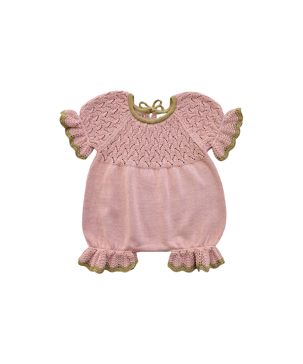 Awena Romper - Pink Earth