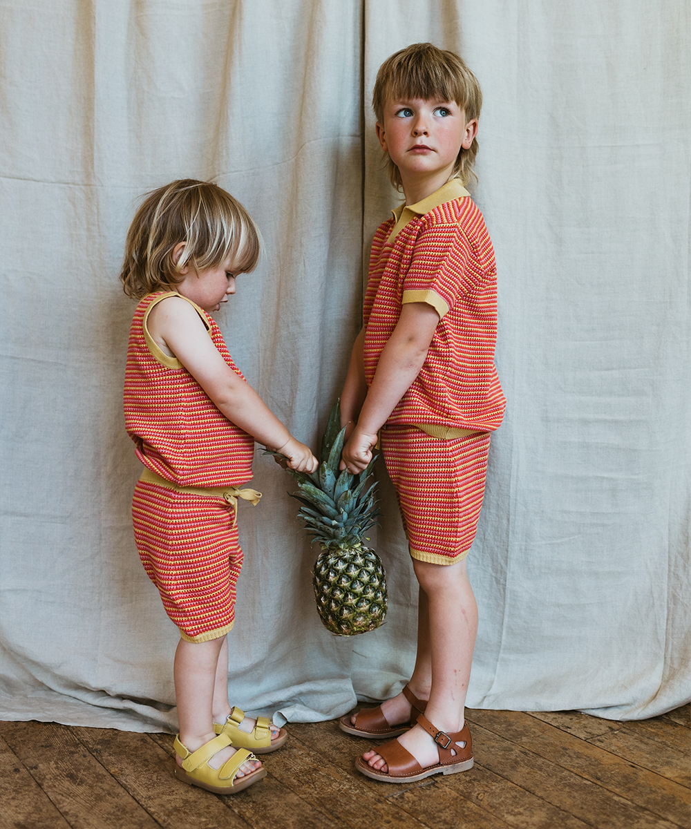 Campfa Shorts - Pomegranate