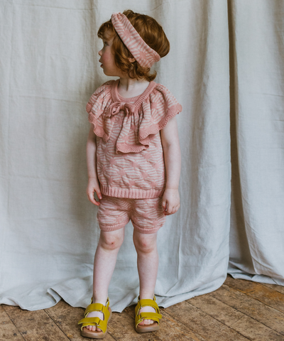 Diamond Vest - Pink Earth