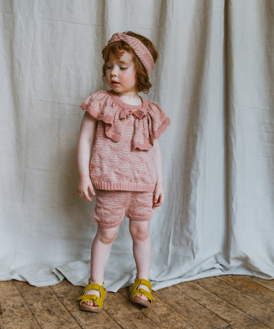 Diamond Vest - Pink Earth