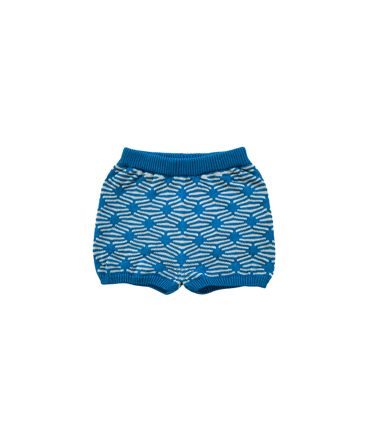 Diamond Shorts - Cerulean Blue