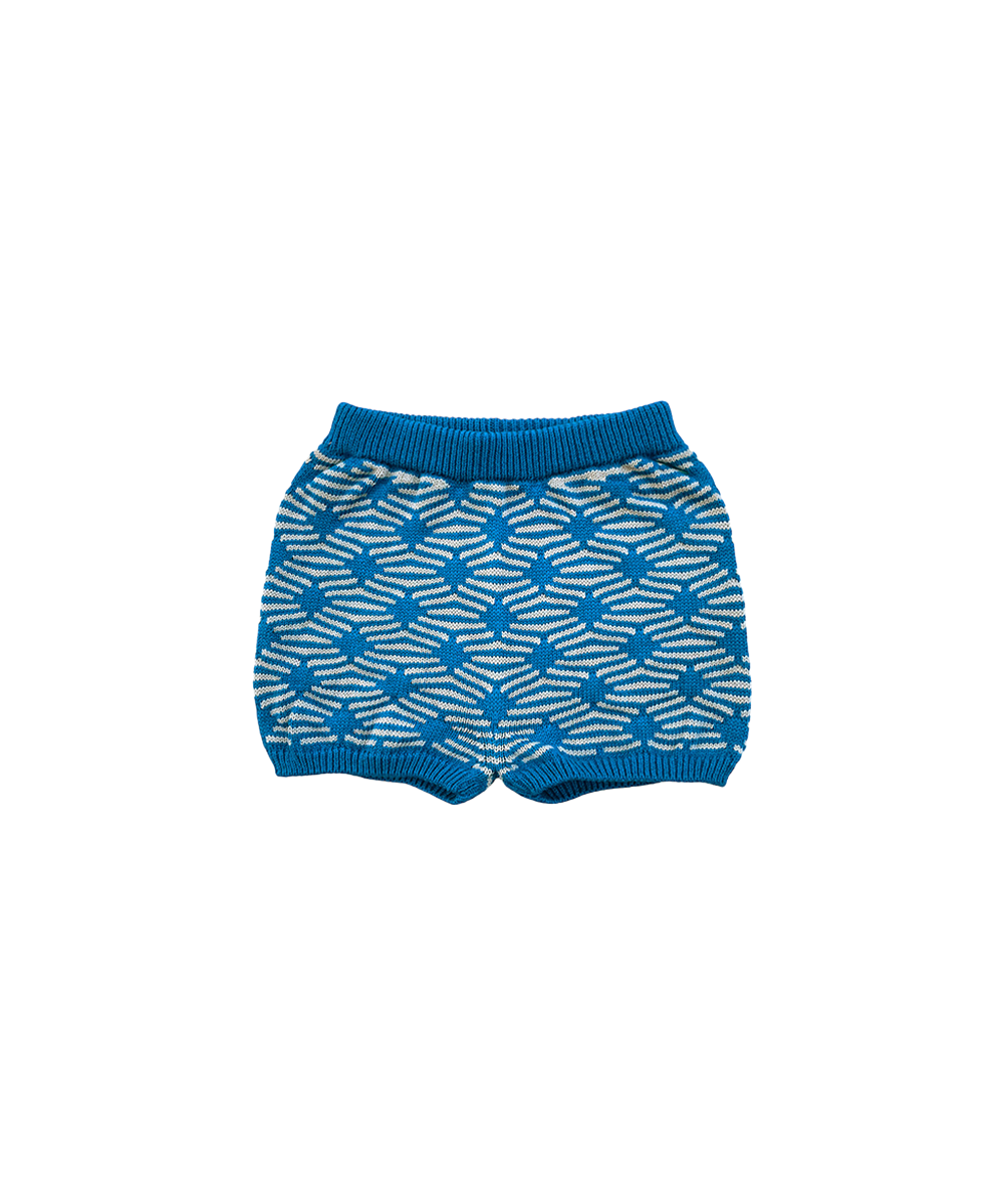 Diamond Shorts - Cerulean Blue