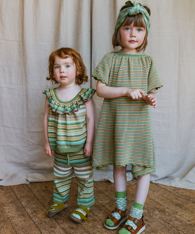 Nerys Vest - Meadow Stripe