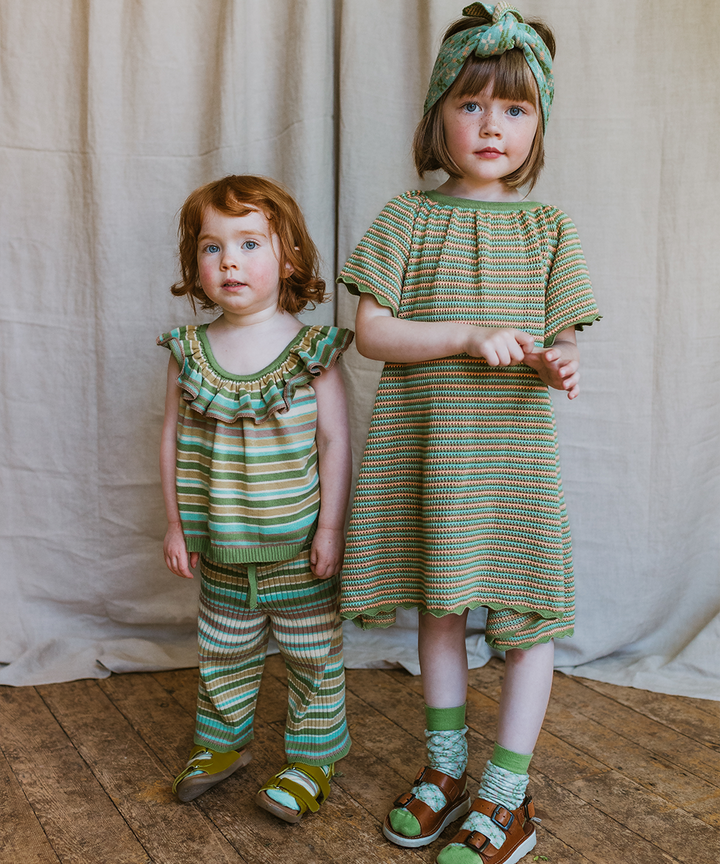 Solva Pants - Meadow Stripe
