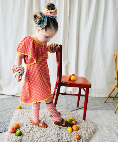Flutter Dress - Pomegranate