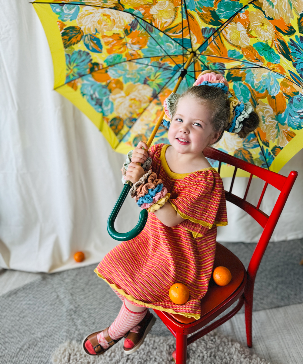 Flutter Dress - Pomegranate
