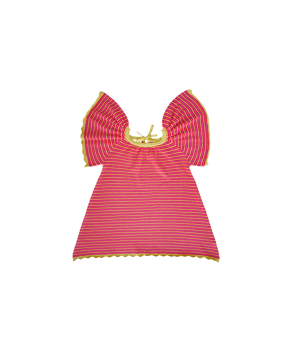 Flutter Dress - Pomegranate